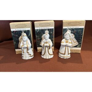 Hallmark Keepsake The Magi Bells Collection Set of 3 Porcelain